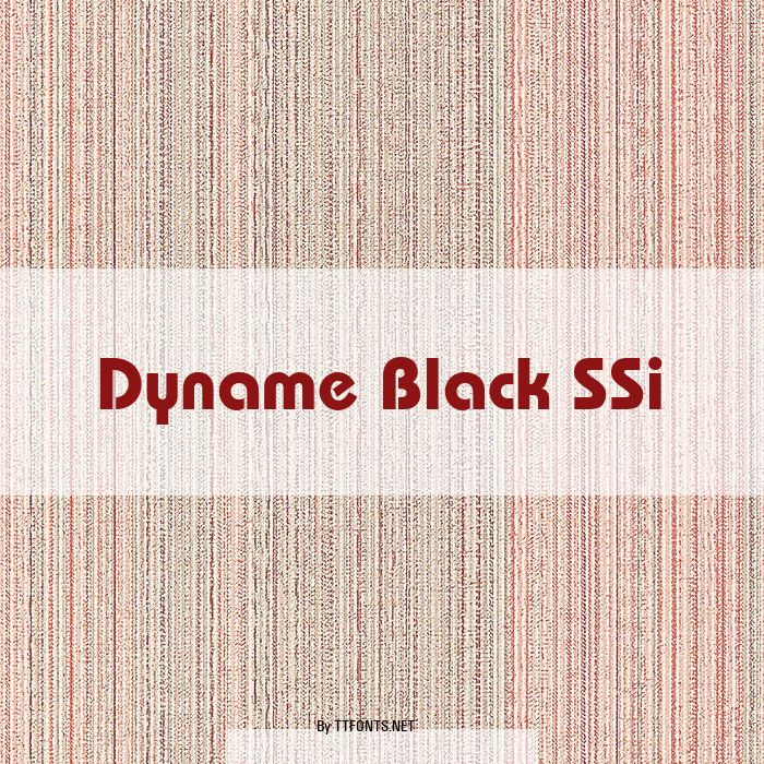 Dyname Black SSi example